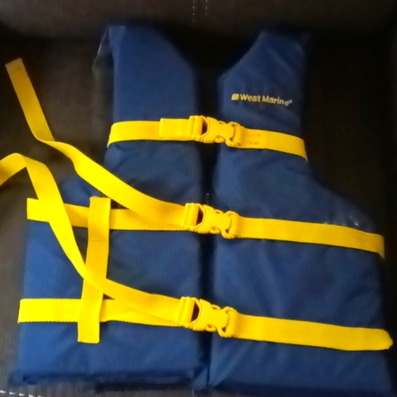 west marine Jackets & Coats West Marine Life Jacket Poshmark
